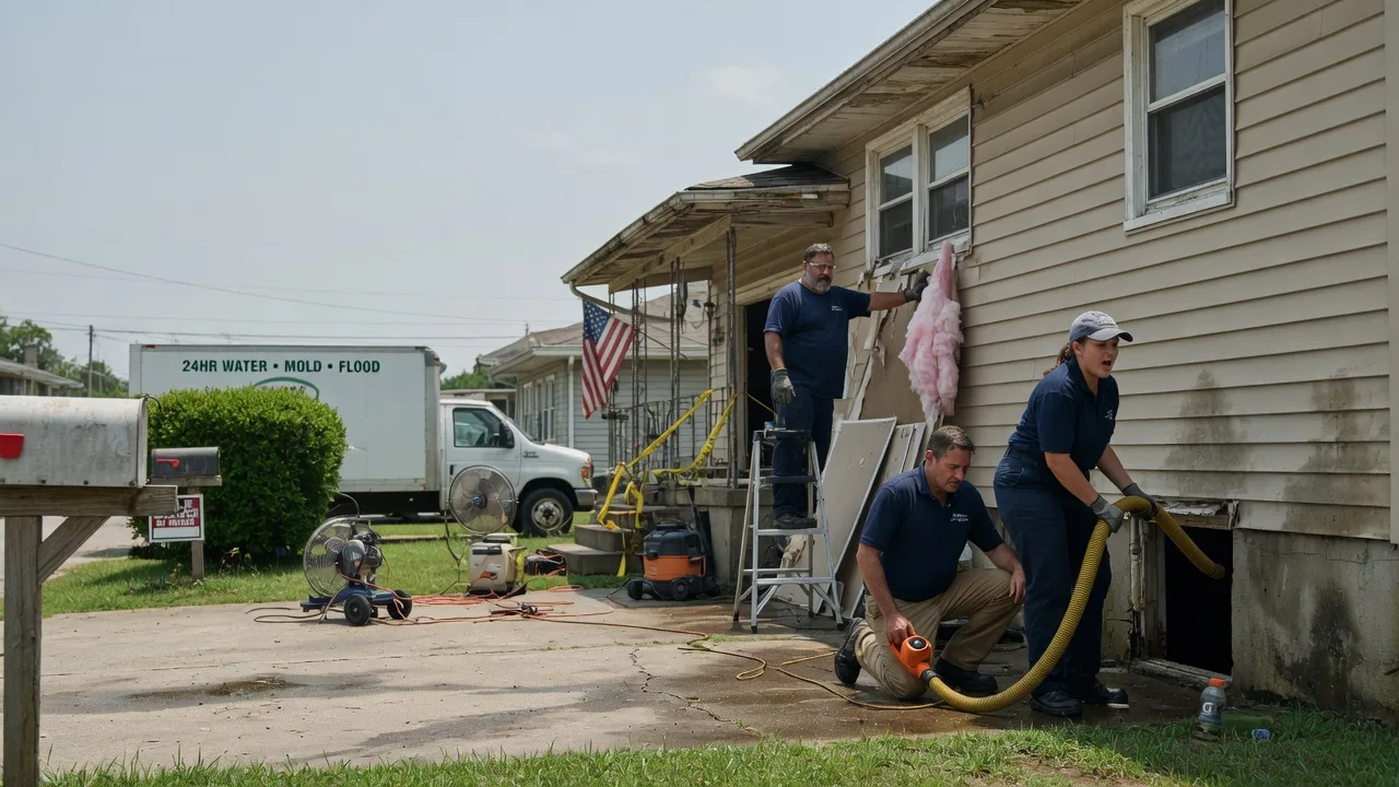 Water Damage Repair in Brackney, PA near me